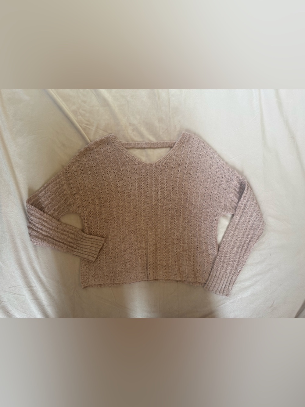 Super cute light pink sweater